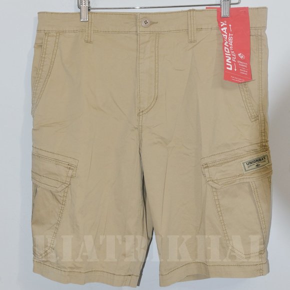 Unionbay Men's Cargo Short‎ LIGHWEIGHT Tan color - Picture 1 of 7